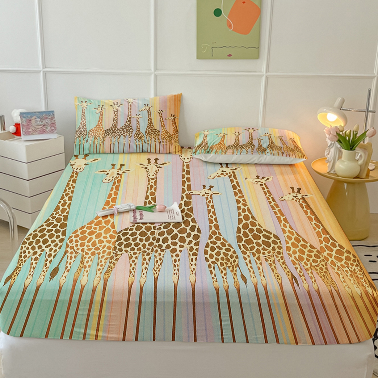 91家纺网 家纺一手货源 找家纺 （总）轩贝雅 2025新款跨境Pod工厂床笠单件床垫保护套保护罩-第五批