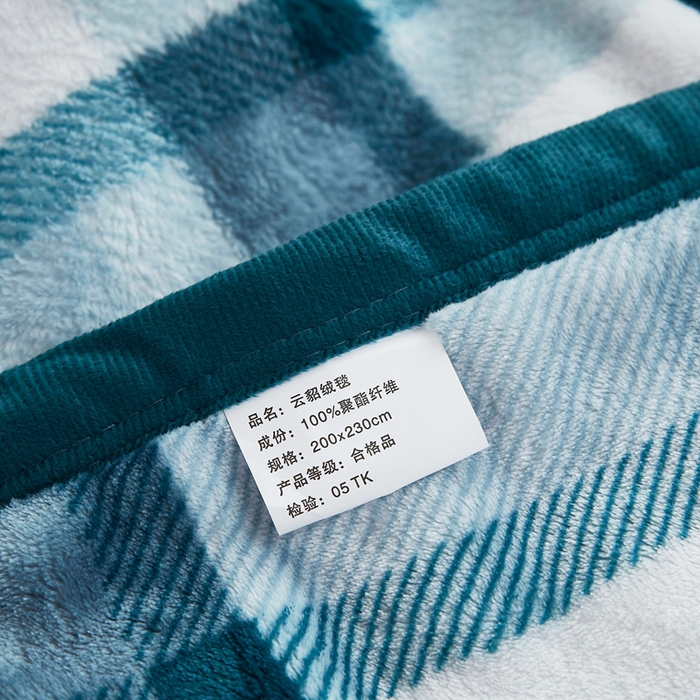 91家纺网 家纺一手货源 找家纺 悦织湾家纺 2025新款仿兔毛绒托斯仿兔毛绒毛毯纯色印花牛奶绒休闲盖毯午睡小毯子 莫兰迪小马