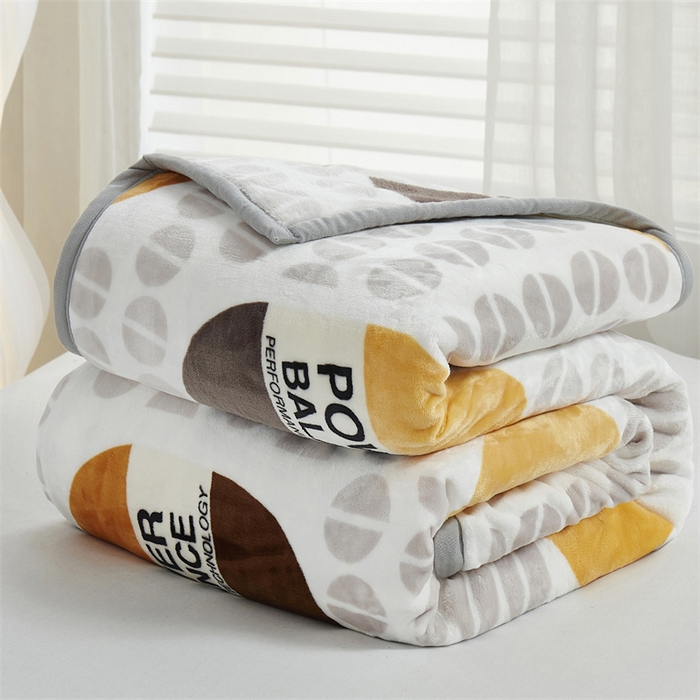 91家纺网 家纺一手货源 找家纺 悦织湾家纺 2025新款仿兔毛绒托斯仿兔毛绒毛毯纯色印花牛奶绒休闲盖毯午睡小毯子 约定