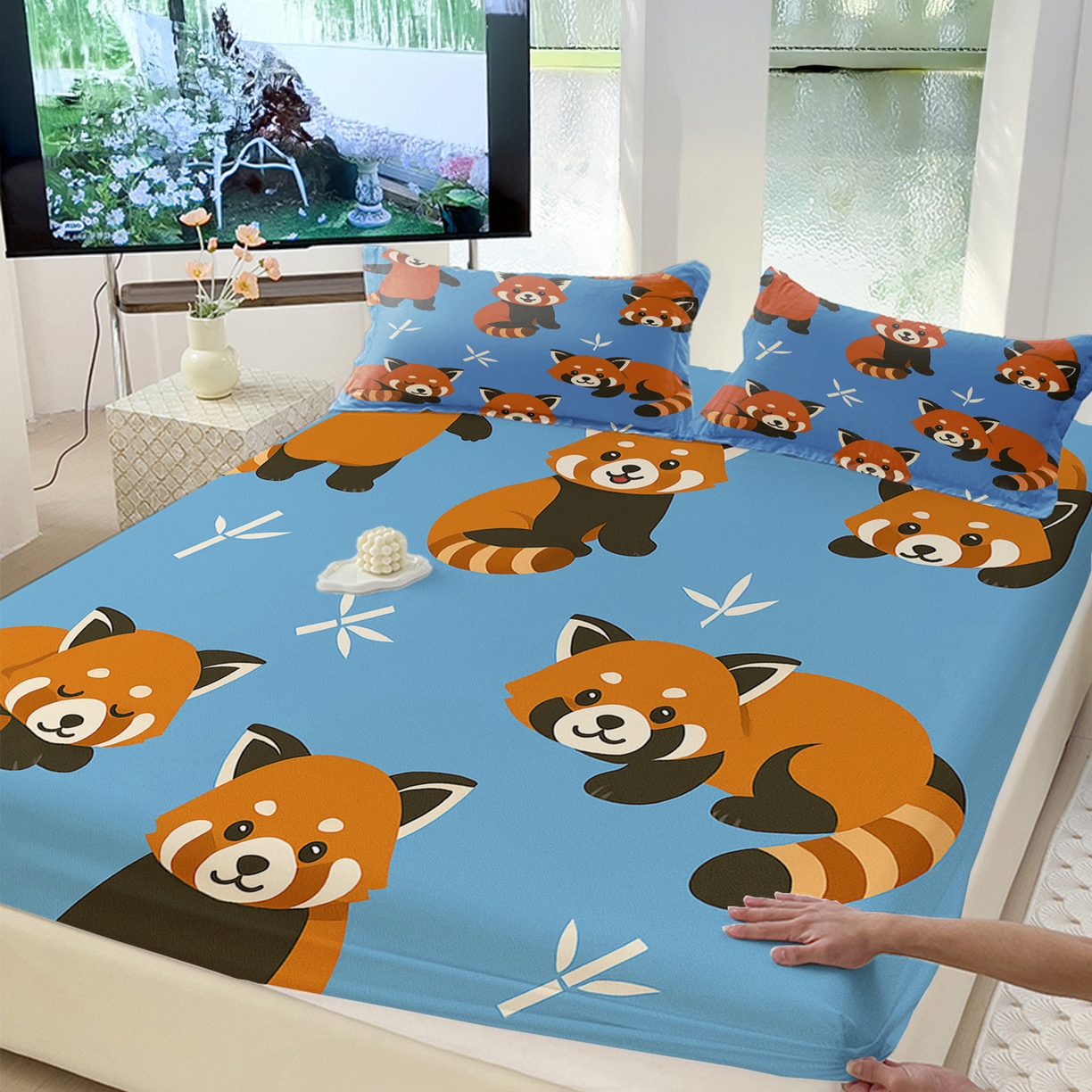 91家纺网 家纺一手货源 找家纺 （总）轩贝雅 2025新款跨境Pod工厂床笠单件床垫保护套保护罩-第五批