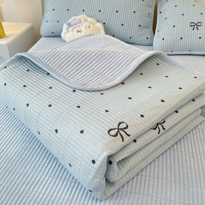 91家纺网 家纺一手货源 找家纺 （总）梵朴 2025新款A类棉加绒一面纯棉一面宝宝婴儿牛奶绒双面可用床盖单品学生床垫炕盖