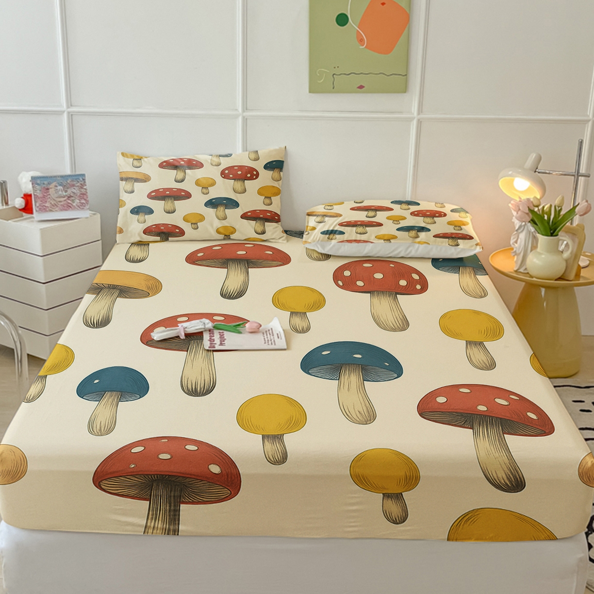 91家纺网 家纺一手货源 找家纺 （总）轩贝雅 2025新款跨境Pod工厂床笠单件床垫保护套保护罩-第六批