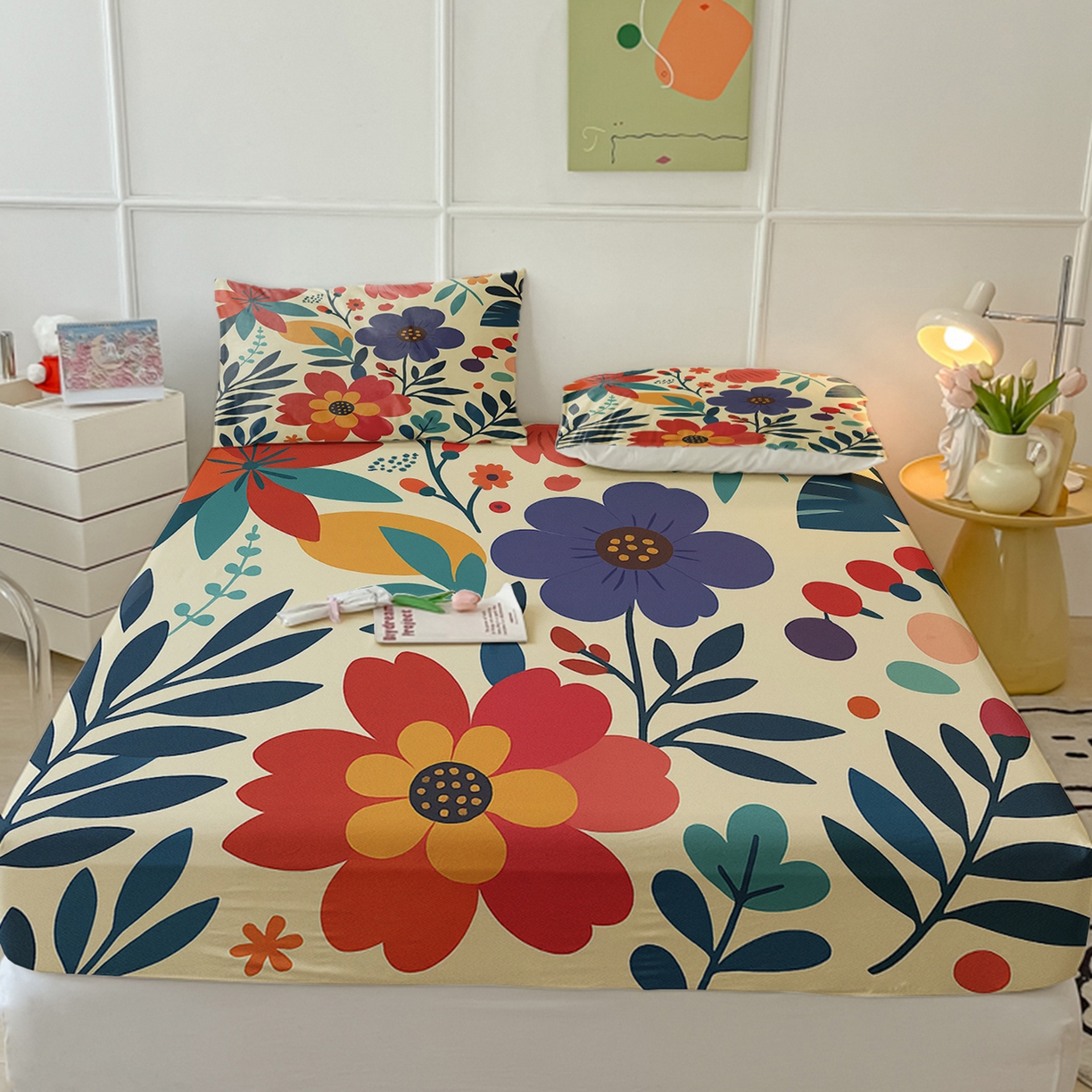 91家纺网 家纺一手货源 找家纺 （总）轩贝雅 2025新款跨境Pod工厂床笠单件床垫保护套保护罩-第六批