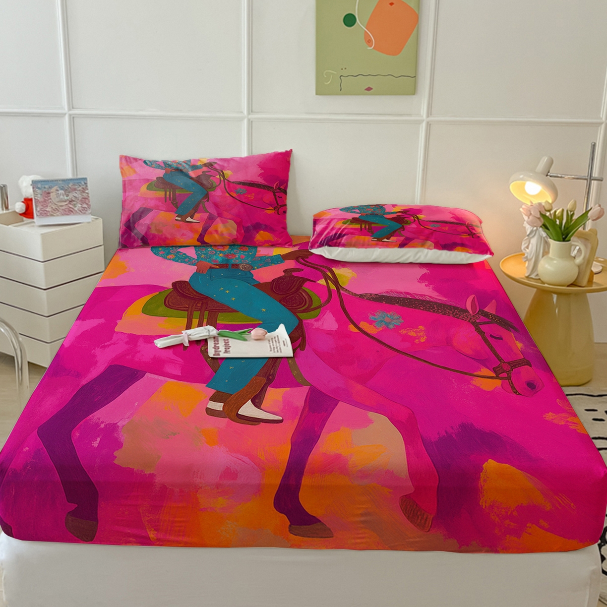 91家纺网 家纺一手货源 找家纺 （总）轩贝雅 2025新款跨境Pod工厂床笠单件床垫保护套保护罩-第六批