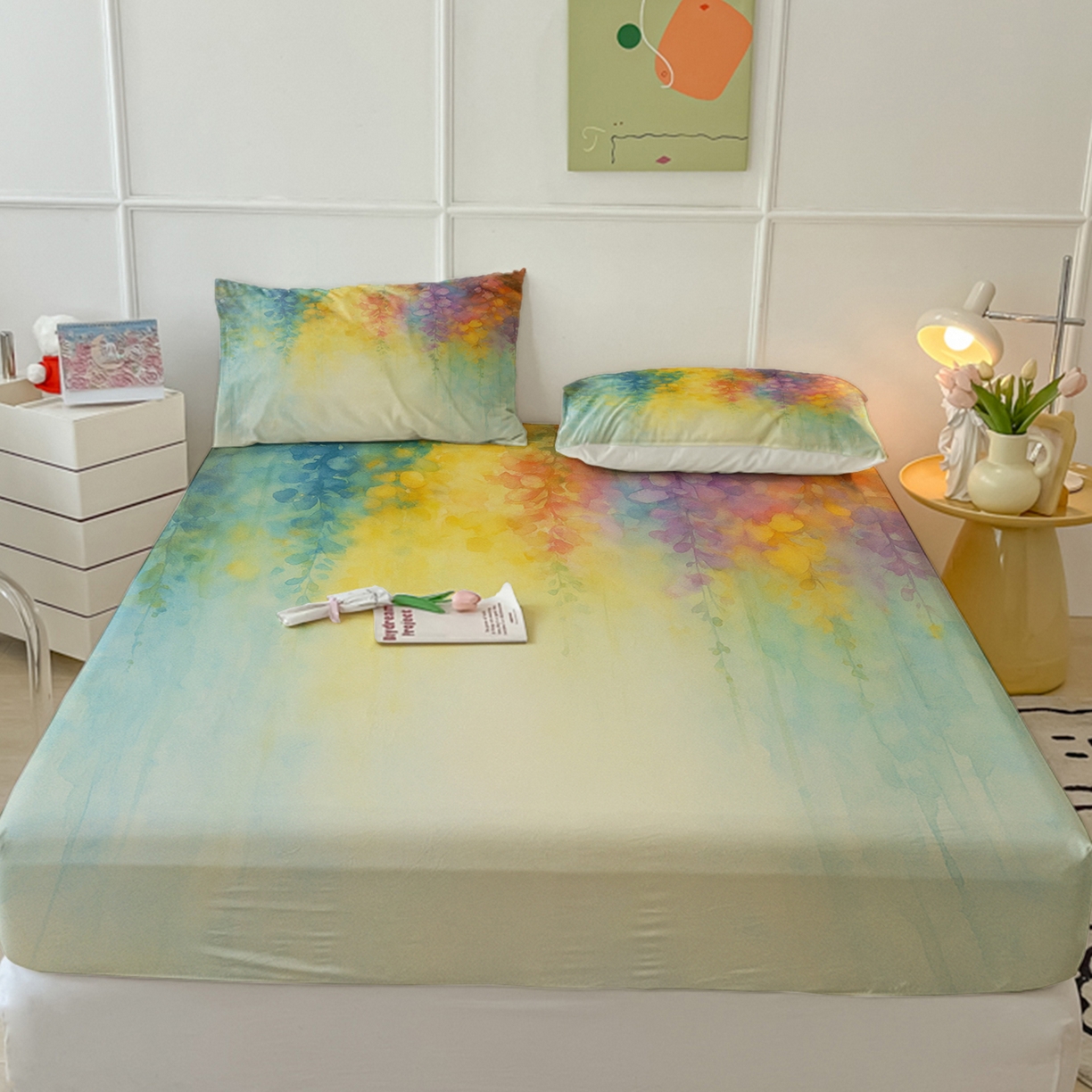 91家纺网 家纺一手货源 找家纺 （总）轩贝雅 2025新款跨境Pod工厂床笠单件床垫保护套保护罩-第六批