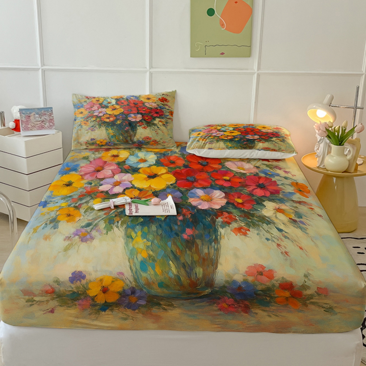 91家纺网 家纺一手货源 找家纺 （总）轩贝雅 2025新款跨境Pod工厂床笠单件床垫保护套保护罩-第六批