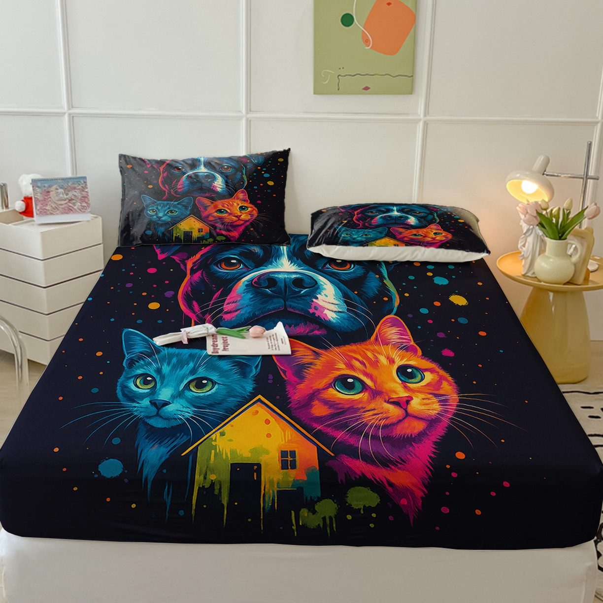 91家纺网 家纺一手货源 找家纺 （总）轩贝雅 2025新款跨境Pod工厂床笠单件床垫保护套保护罩-第六批