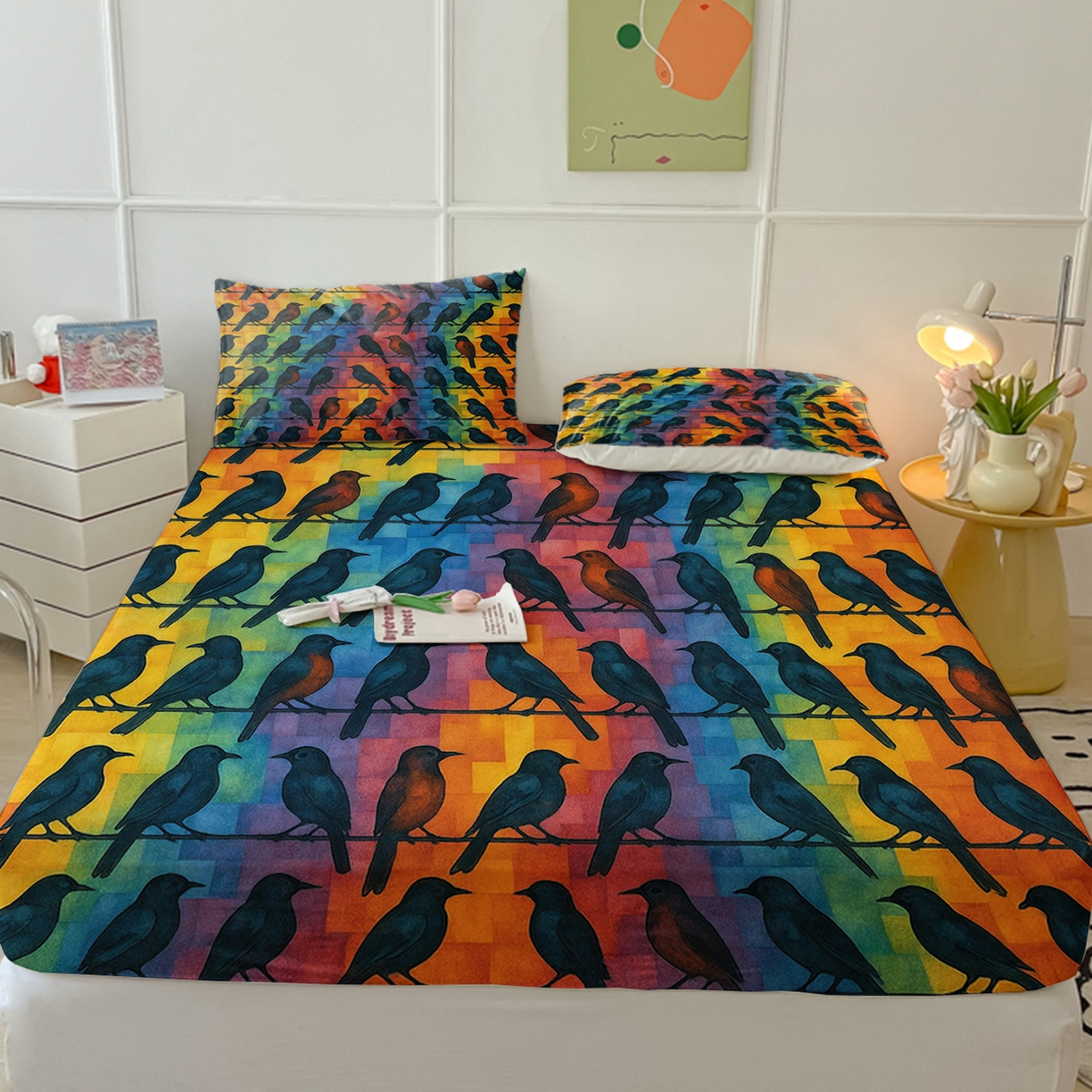 91家纺网 家纺一手货源 找家纺 （总）轩贝雅 2025新款跨境Pod工厂床笠单件床垫保护套保护罩-第六批