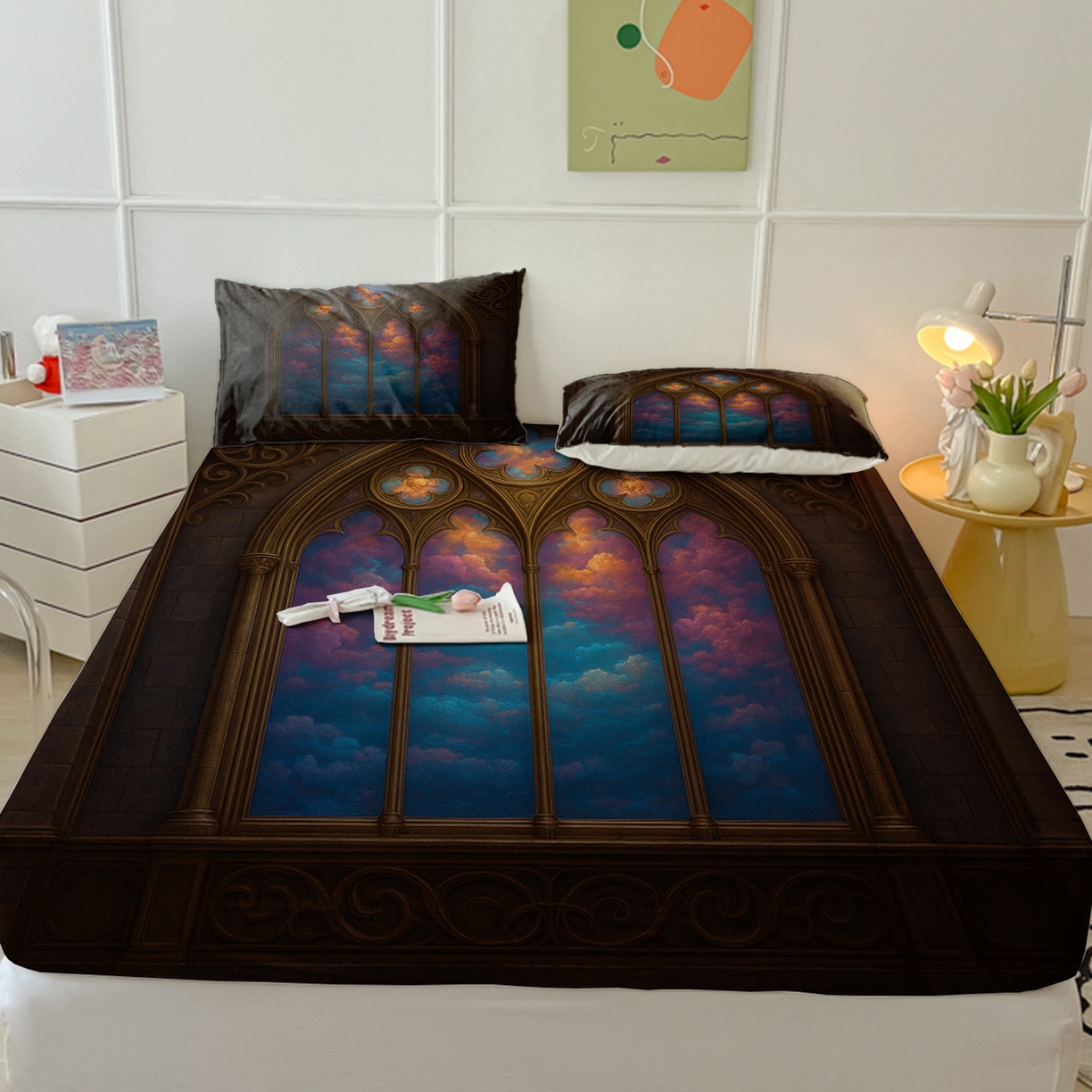 91家纺网 家纺一手货源 找家纺 （总）轩贝雅 2025新款跨境Pod工厂床笠单件床垫保护套保护罩-第六批