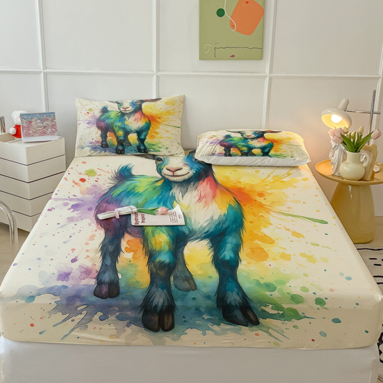 91家纺网 家纺一手货源 找家纺 （总）轩贝雅 2025新款跨境Pod工厂床笠单件床垫保护套保护罩-第六批