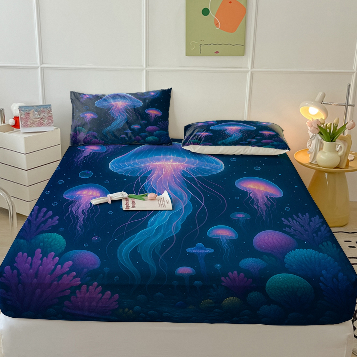 91家纺网 家纺一手货源 找家纺 （总）轩贝雅 2025新款跨境Pod工厂床笠单件床垫保护套保护罩-第六批