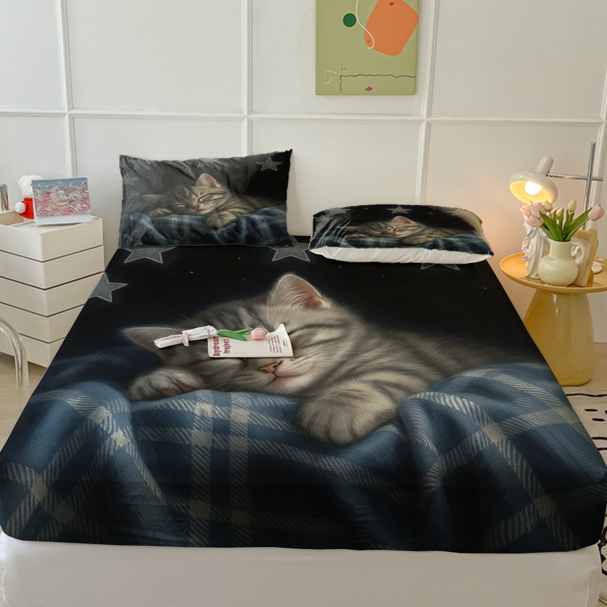 91家纺网 家纺一手货源 找家纺 （总）轩贝雅 2025新款跨境Pod工厂床笠单件床垫保护套保护罩-第六批