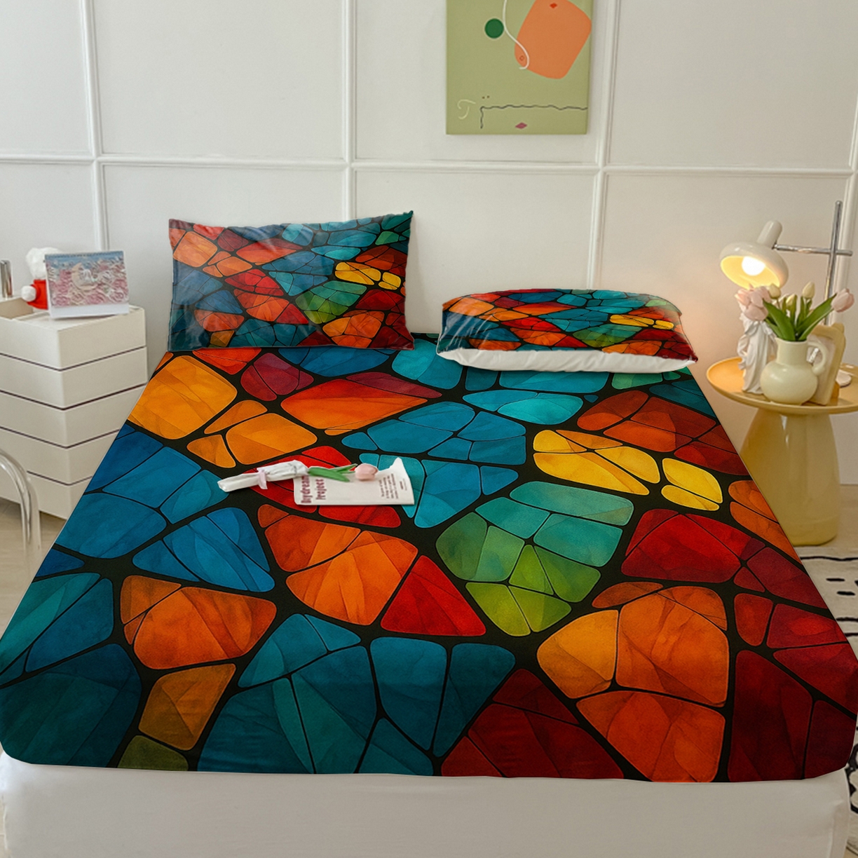 91家纺网 家纺一手货源 找家纺 （总）轩贝雅 2025新款跨境Pod工厂床笠单件床垫保护套保护罩-第六批