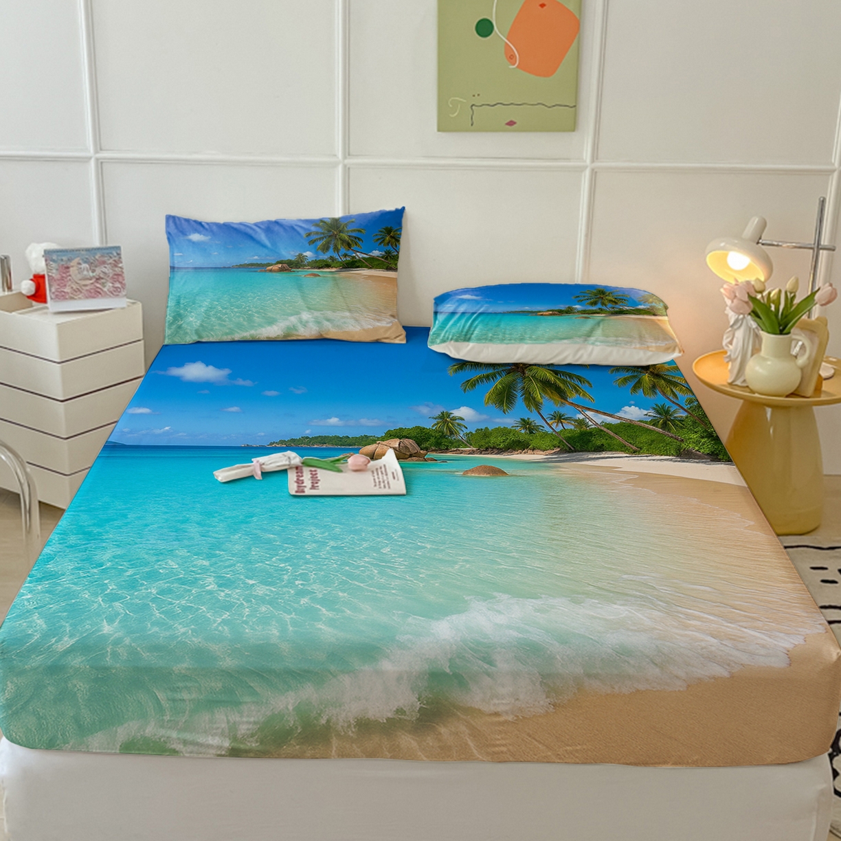 91家纺网 家纺一手货源 找家纺 （总）轩贝雅 2025新款跨境Pod工厂床笠单件床垫保护套保护罩-第六批