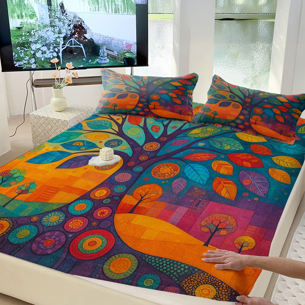 91家纺网 家纺一手货源 找家纺 （总）轩贝雅 2025新款跨境Pod工厂床笠单件床垫保护套保护罩-第六批