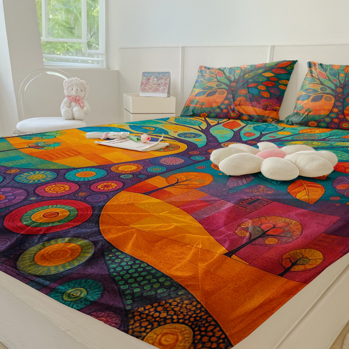 91家纺网 家纺一手货源 找家纺 （总）轩贝雅 2025新款跨境Pod工厂床笠单件床垫保护套保护罩-第六批