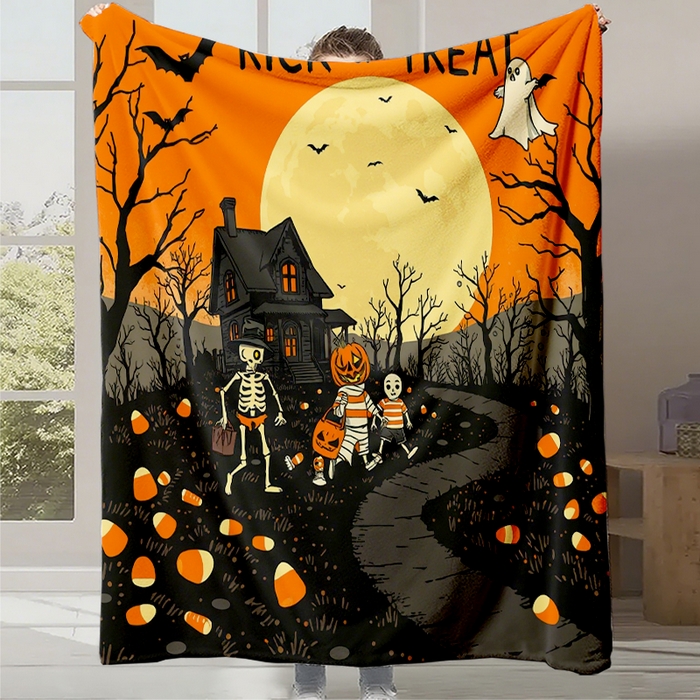 91家纺网 家纺一手货源 找家纺 （总1）轩贝雅 2025新款跨境Pod工厂数码印花法兰绒毛毯-第三批