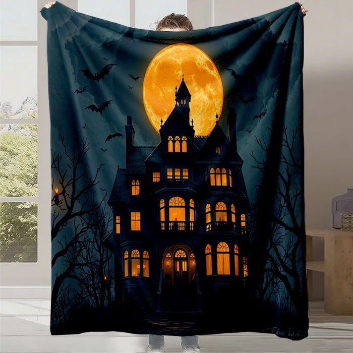 91家纺网 家纺一手货源 找家纺 （总1）轩贝雅 2025新款跨境Pod工厂数码印花法兰绒毛毯-第三批