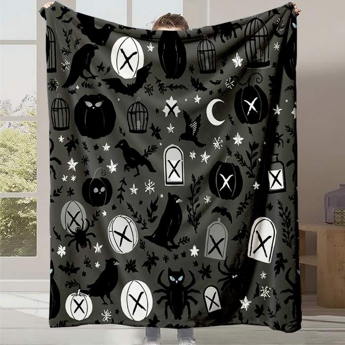 91家纺网 家纺一手货源 找家纺 （总1）轩贝雅 2025新款跨境Pod工厂数码印花法兰绒毛毯-第三批