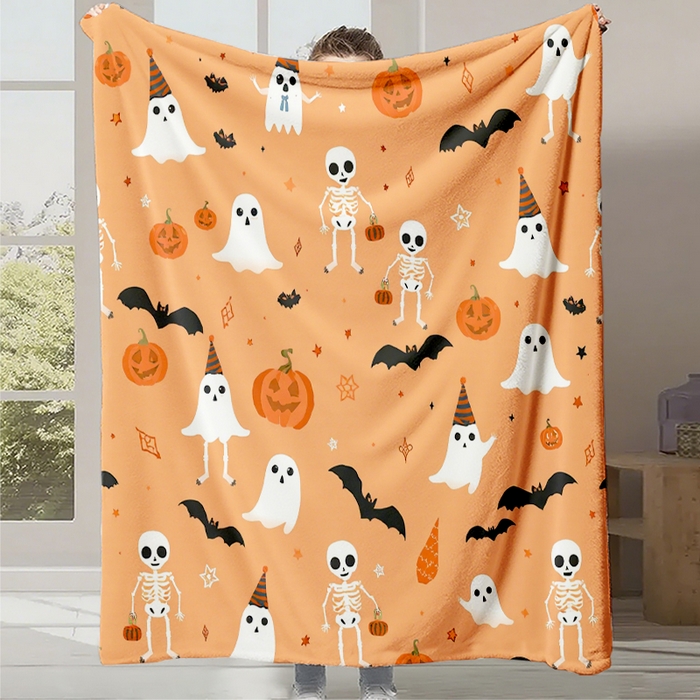 91家纺网 家纺一手货源 找家纺 （总2）轩贝雅 2025新款跨境Pod工厂数码印花法兰绒毛毯-第三批