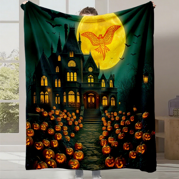 91家纺网 家纺一手货源 找家纺 （总2）轩贝雅 2025新款跨境Pod工厂数码印花法兰绒毛毯-第三批