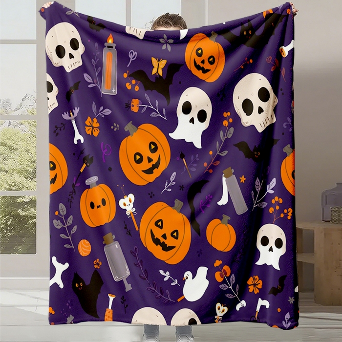 91家纺网 家纺一手货源 找家纺 （总2）轩贝雅 2025新款跨境Pod工厂数码印花法兰绒毛毯-第三批