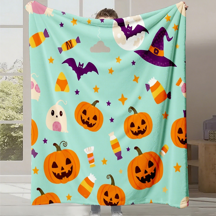 91家纺网 家纺一手货源 找家纺 （总2）轩贝雅 2025新款跨境Pod工厂数码印花法兰绒毛毯-第三批