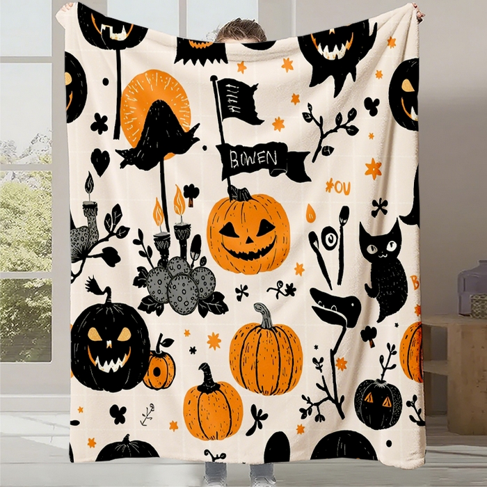 91家纺网 家纺一手货源 找家纺 （总2）轩贝雅 2025新款跨境Pod工厂数码印花法兰绒毛毯-第三批