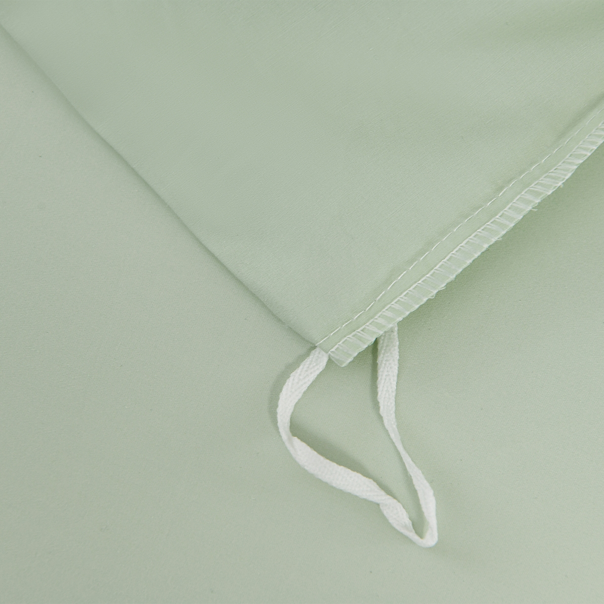 91家纺网 家纺一手货源 找家纺 绒小宣 2025新款13372全棉绣花四件套-轻舞 风铃-青