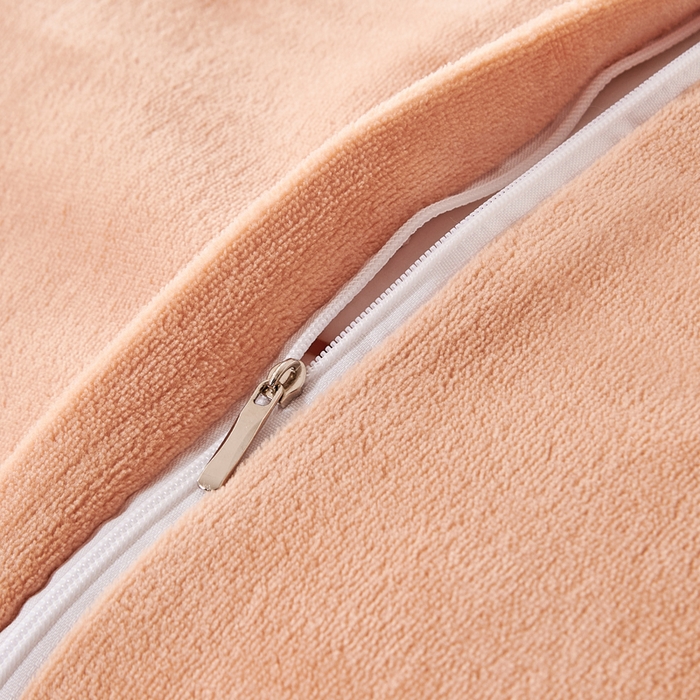 91家纺网 家纺一手货源 找家纺 慕克斯家纺 2025新款高克重全工艺牛奶绒宽边刺绣四件套卡希尔系列 卡希尔-桔黄