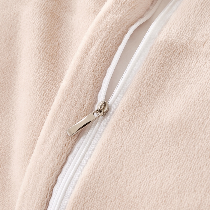 91家纺网 家纺一手货源 找家纺 慕克斯家纺 2025新款高克重全工艺牛奶绒宽边刺绣四件套卡希尔系列 卡希尔-浅咖