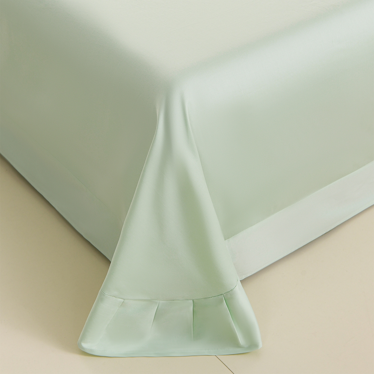 91家纺网 家纺一手货源 找家纺 绒小宣 2025新款13372全棉绣花四件套-牡丹佳人 华尔兹-青