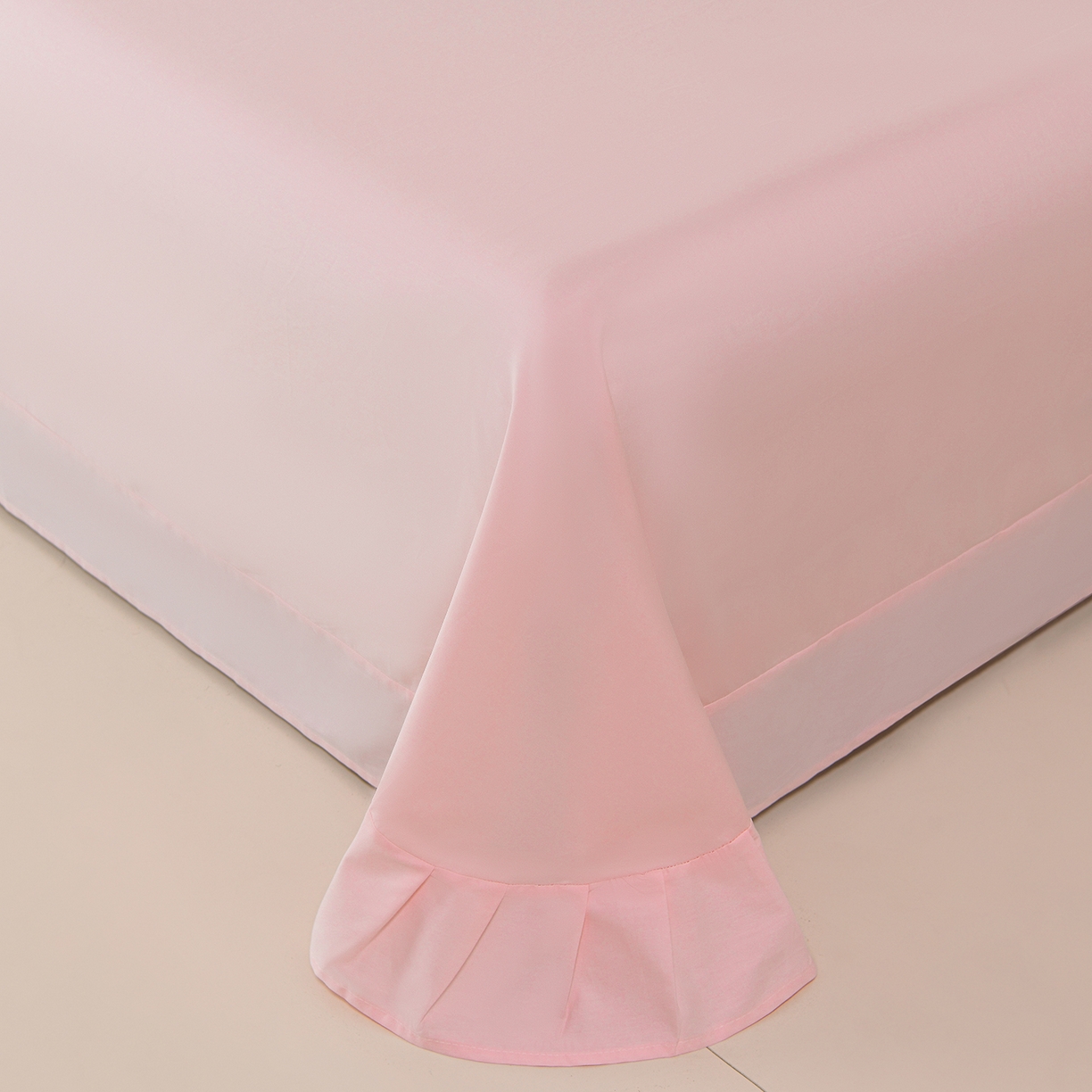 91家纺网 家纺一手货源 找家纺 绒小宣 2025新款13372全棉绣花四件套-牡丹佳人 华尔兹-粉白