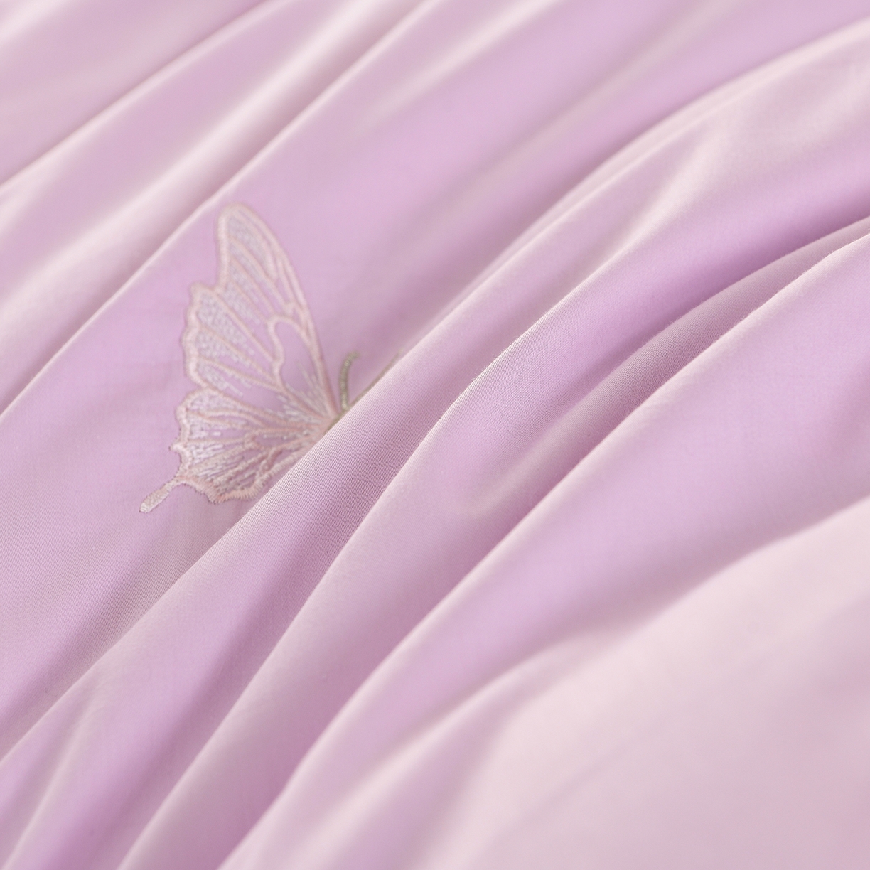 91家纺网 家纺一手货源 找家纺 绒小宣 2025新款13372全棉绣花四件套-牡丹佳人 华尔兹-紫