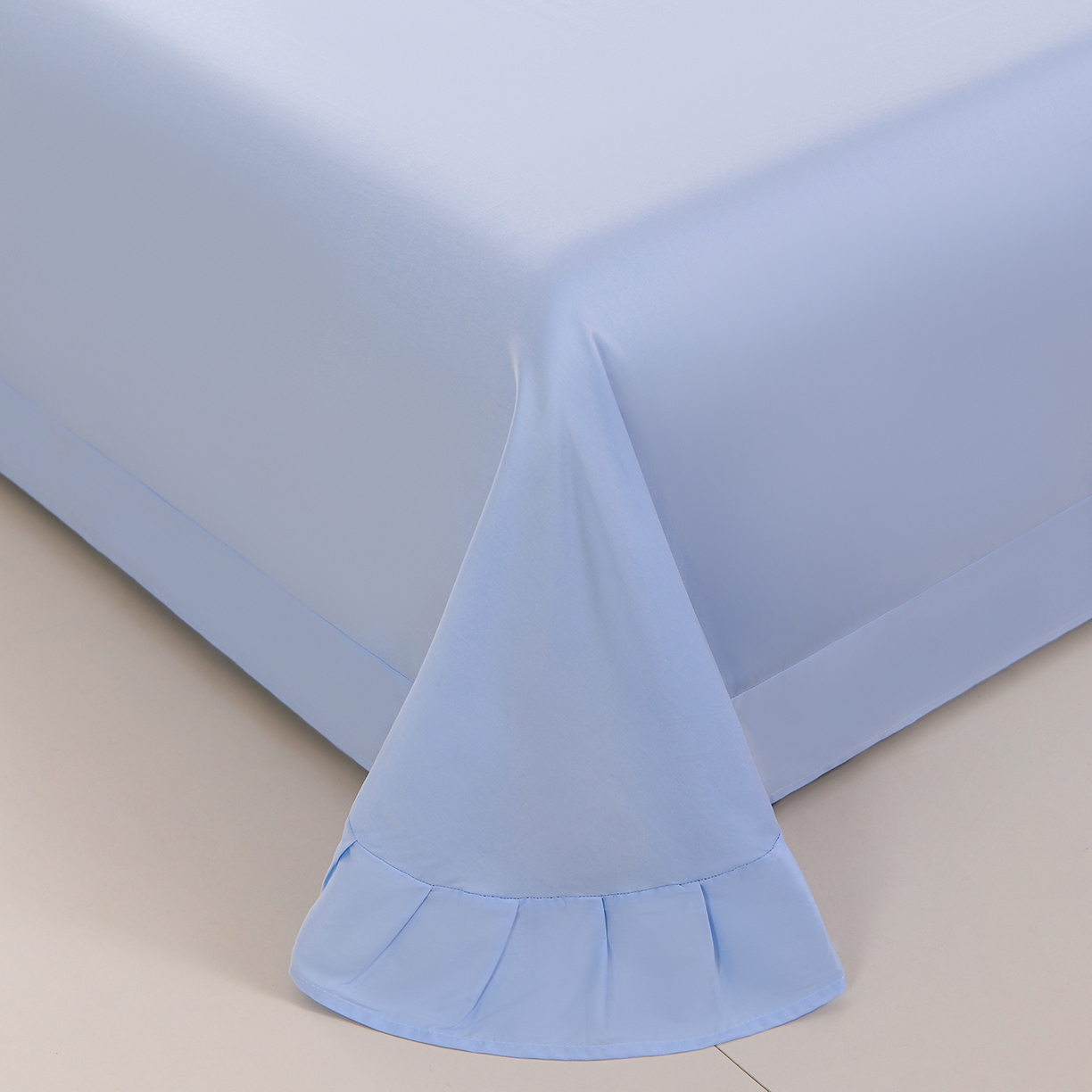 91家纺网 家纺一手货源 找家纺 绒小宣 2025新款13372全棉绣花四件套-牡丹佳人 华尔兹-蓝