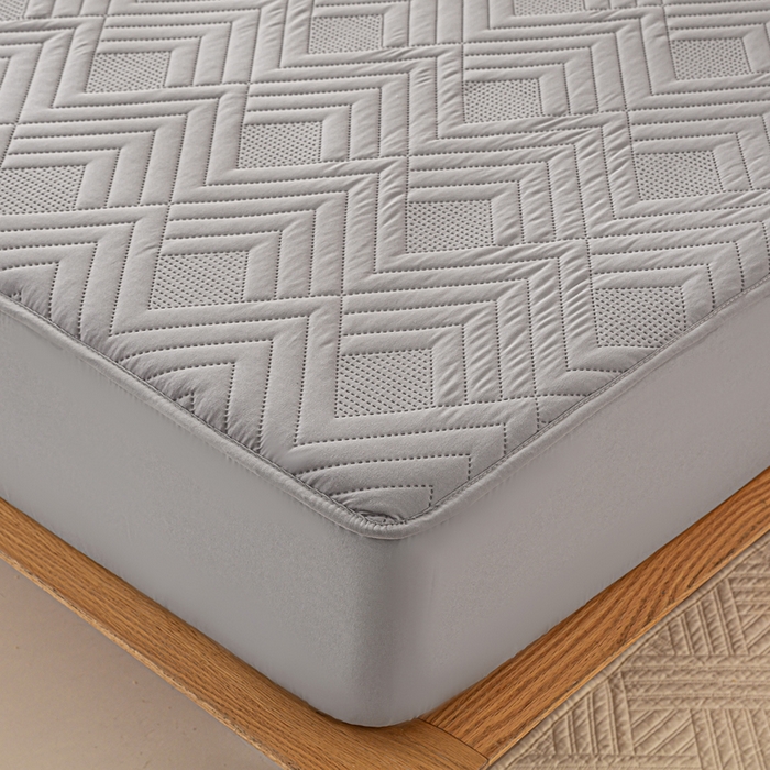 91家纺网 家纺一手货源 找家纺 （总）给笠 2025新款A类超声波夹棉床笠