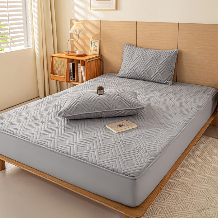 91家纺网 家纺一手货源 找家纺 （总）给笠 2025新款A类超声波夹棉床笠