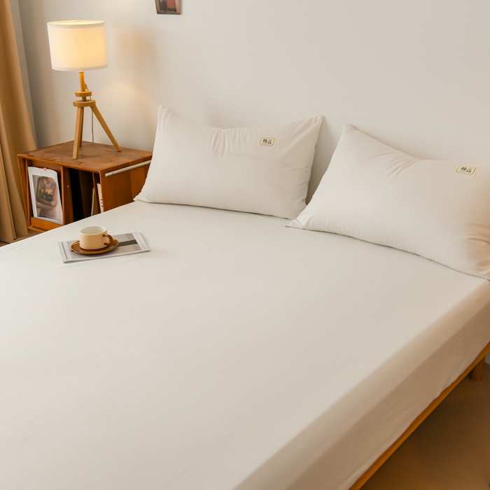 91家纺网 家纺一手货源 找家纺 （总）花香四季家纺 2025新款喷气A类全棉13376斜纹纯棉床笠单件三件套四季通用款