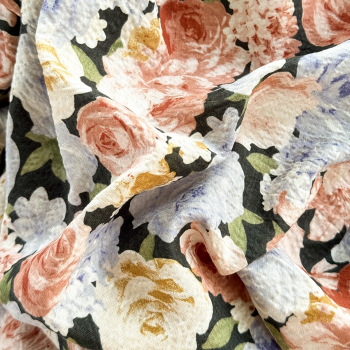 91家纺网 家纺一手货源 找家纺 （总）优兰朵  2025新款超柔云感木棉印花小清新四件套