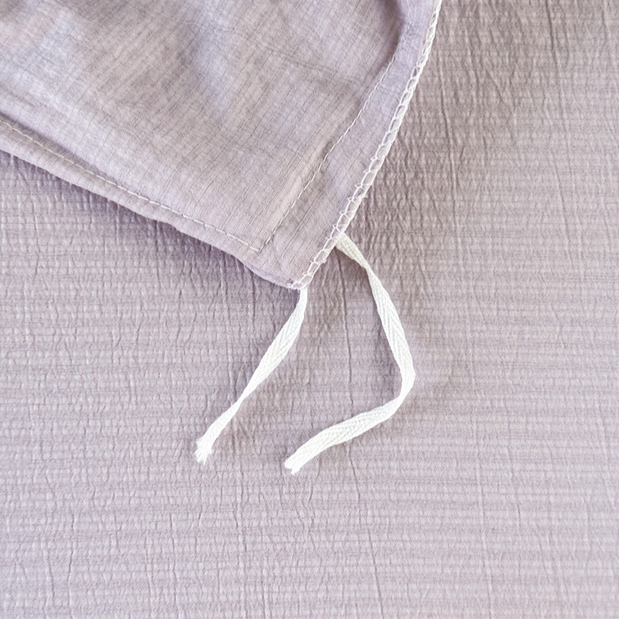 91家纺网 家纺一手货源 找家纺 优兰朵  2025新款超柔云感木棉印花小清新四件套 开心女孩-紫