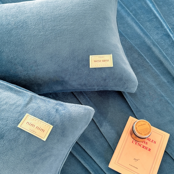 91家纺网 家纺一手货源 找家纺 （总）眠博士 2025新款简约牛奶绒纯色单床单