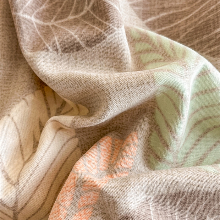 91家纺网 家纺一手货源 找家纺 缦彩 2025新款全棉加厚夹棉磨毛纯棉床裙套件公主风印花防滑床罩四件套-夹棉款 春熙-咖