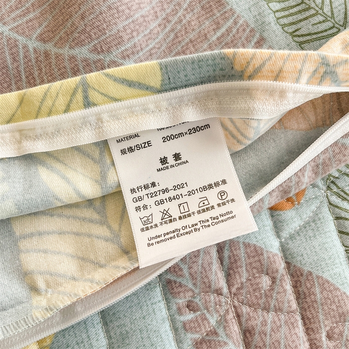 91家纺网 家纺一手货源 找家纺 缦彩 2025新款全棉加厚夹棉磨毛纯棉床裙套件公主风印花防滑床罩四件套-夹棉款 春熙-蓝