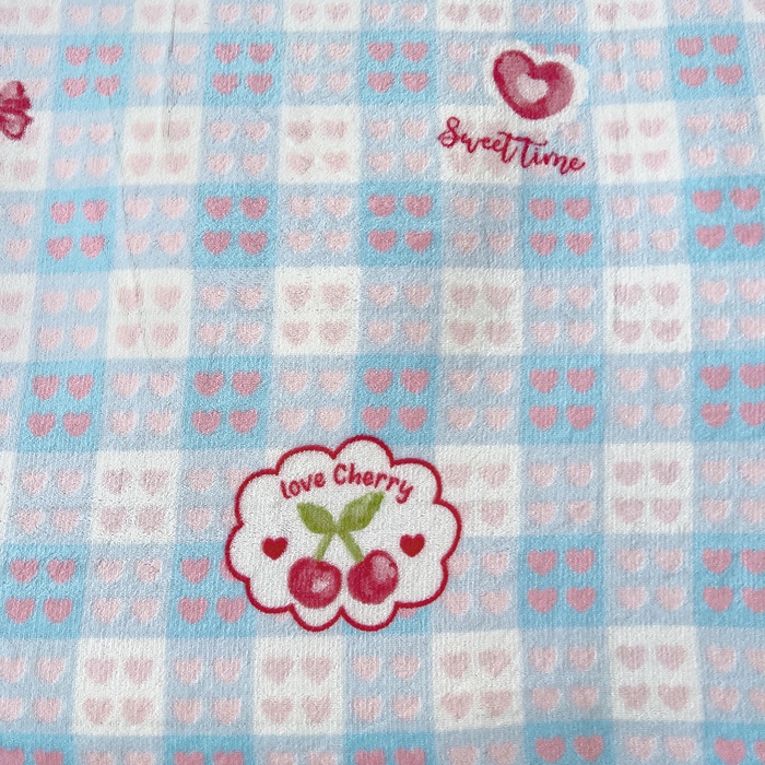 91家纺网 家纺一手货源 找家纺 找底底家纺 2025新款韩版加厚8斤牛奶绒花边四件套（日发50套优惠10元一套） 小樱格子