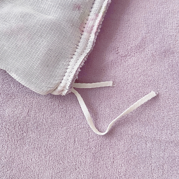 91家纺网 家纺一手货源 找家纺 找底底家纺 2025新款韩版加厚8斤牛奶绒花边四件套（日发50套优惠10元一套） 紫蔻