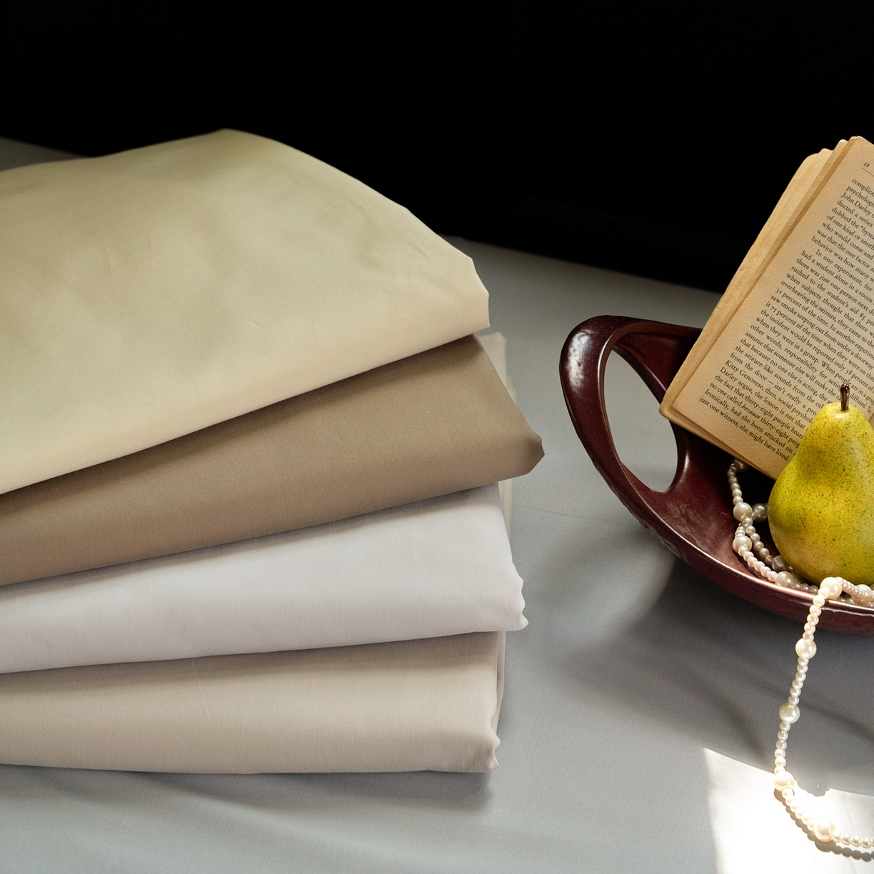 91家纺网 家纺一手货源 找家纺 （总）FORTWO家纺原创设计（FOR TWO家纺） 2025新款50全棉纯棉数码磨毛印花四件套-场景一