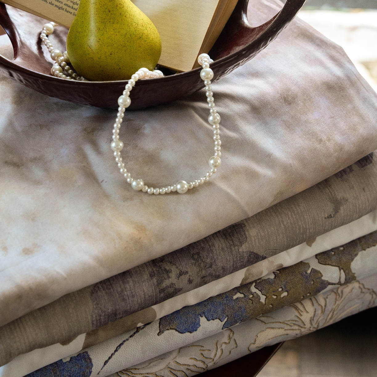 91家纺网 家纺一手货源 找家纺 （总）FORTWO家纺原创设计（FOR TWO家纺） 2025新款50全棉纯棉数码磨毛印花四件套-场景一