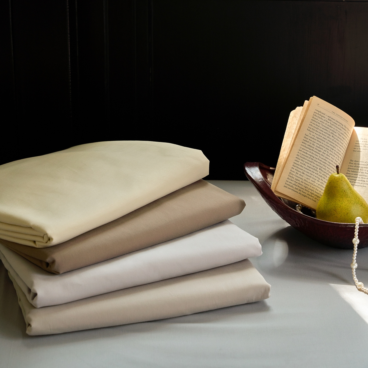 91家纺网 家纺一手货源 找家纺 FORTWO家纺原创设计（FOR TWO家纺） 2025新款50全棉纯棉数码磨毛印花四件套-场景一 组合图仅做展示不可下单