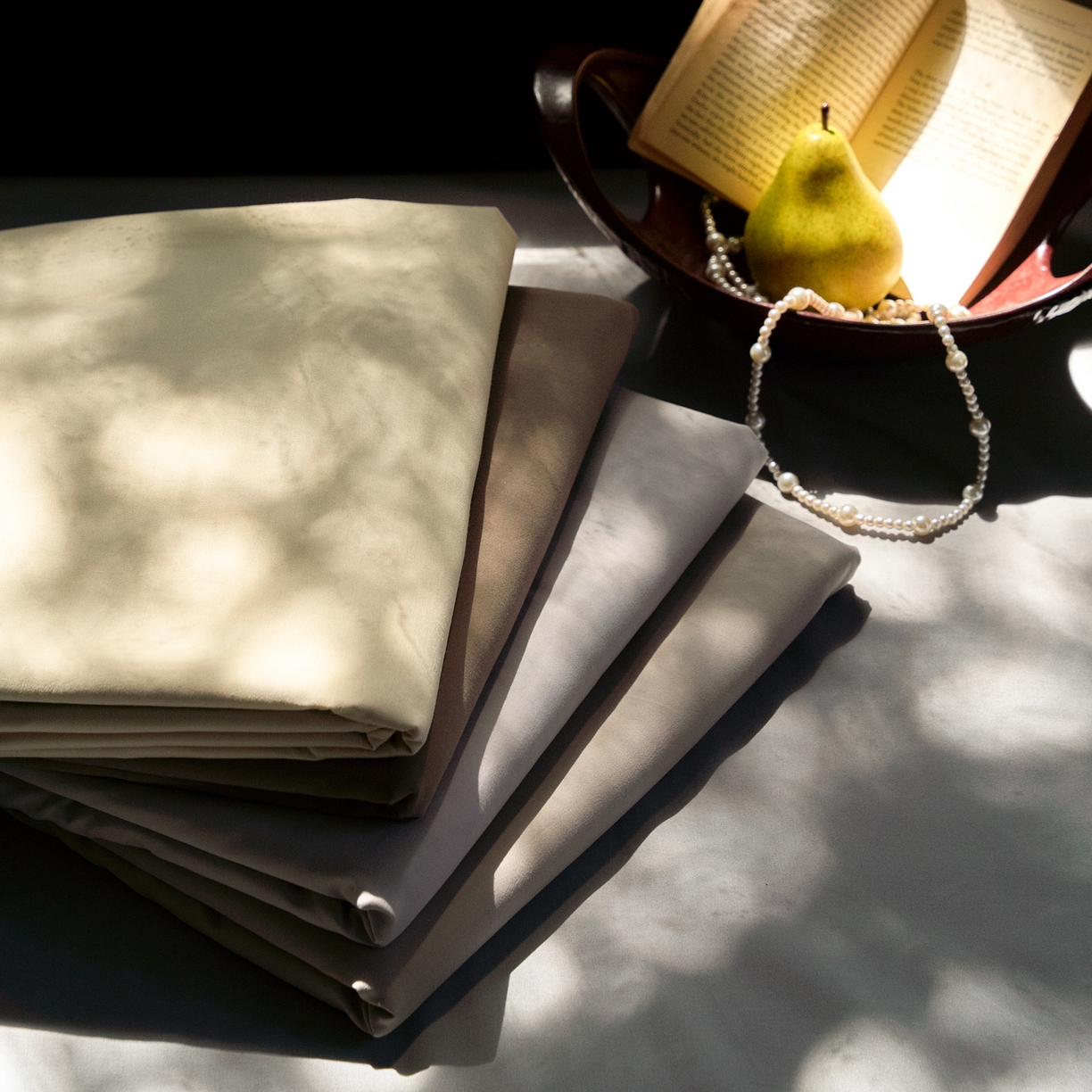 91家纺网 家纺一手货源 找家纺 FORTWO家纺原创设计（FOR TWO家纺） 2025新款50全棉纯棉数码磨毛印花四件套-场景一 组合图仅做展示不可下单