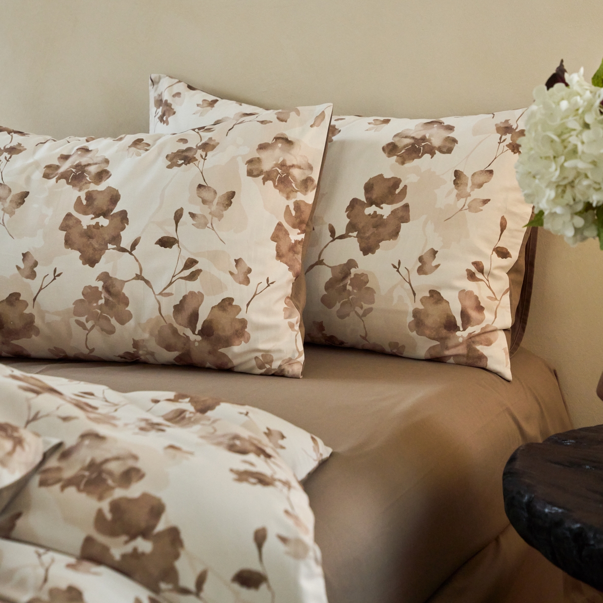 91家纺网 家纺一手货源 找家纺 FORTWO家纺原创设计（FOR TWO家纺） 2025新款50全棉纯棉数码磨毛印花四件套-场景一 似锦